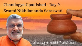 Chandogya Upanishad - Day 9 |  Chapter 6  |  Swami Nikhilananda Saraswati