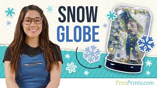 DIY Picture Snow Globes