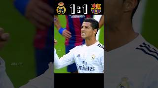 Real Madrid VS Barcelona 2014 LaLiga (El Clásico) Highlights #youtube #shorts #football