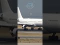 Airbus A340 HiFly landing at Lisbon Airport