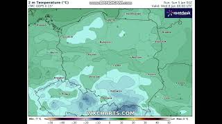 Mróz i silne ocieplenie w Polsce w styczniu 2025
