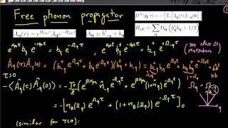 23- Phonon Green's functions - Course on Quantum Many-Body Physics