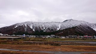 朝起きたら雪が積もっていた　南魚沼市/新潟県　Dec. 2nd, 2021