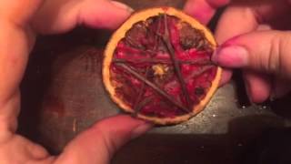 Yule crafting: prosperity pentacle