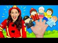 Finger Family - Jobs and Occupations 👩‍⚕️👩‍🚒👨‍🏫 Kids Nursery Rhymes