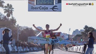 10K Valencia Ibercaja 2025 | #AndreasALMGREN🇸🇪 #10KEUROPEANRECORD 26'52 | BenFieldTrackandField📺🔔