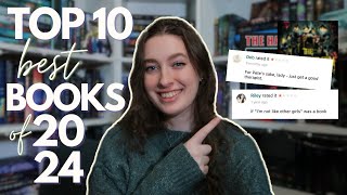 the top 10 best books of 2024 ✨