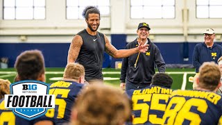 Colin Kaepernick Puts On a Throwing Exhibition During Michigan Spring Game | Big