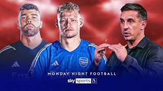 'I'm not a fan' | Gary Neville and Jamie Carragher DEBATE Arsenal's goalkeeping competition!