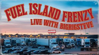 BigRigTravels LIVE Love's Fuel Island Watch Party while in Haubstadt, Indiana 2/2/25