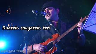 Tum Se Hi   Mohit Chauhan   Unplugged Version   Jab We Met   Mtv Unplugged   Lyrical Video     YouTu