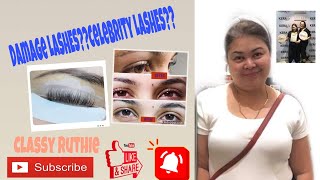 KERALIFT LASHES for perming and treatment for DAMAGED LASHES vlog #7