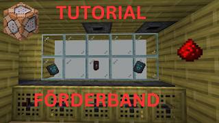 Minecraft: Wie baue ich einen Dropper? Förderband für Items - Tutorial auf Deutsch