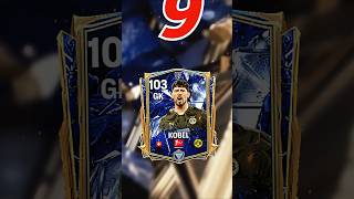 🔥 Top 10 Best GK in FC Mobile (Update TOTY) 💥🧱 #shorts #fcmobile