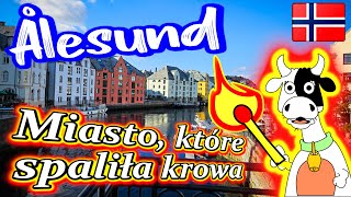 Secesyjne Alesund - Norweskie miasto zupełnie inne niż wszystkie,  jak ogień🔥 odmienił jego oblicze?