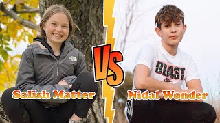 Nidal Wonder VS Salish Matter (Jordan Matter) Transformation 👑 New Stars From Baby To 2023