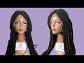 HOW TO: JUMBO TWIST CROCHET WIG / Beginners Friendly Thread & Needle Method