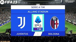 Juventus - Bologna | Serie A 2022/2023 - 8° Giornata | FIFA 23 Gameplay