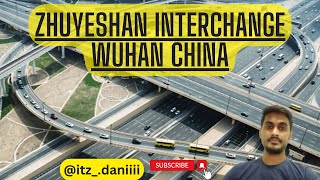 Zhuyeshan Interchange, Hankou Wuhan China Aerial View😱😱|Latest Video By itz_.daniii #china #newvlog