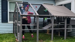 Building a Catio for my Cats!!! 🤯🐈