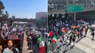 Anti-Trump protests have taken over Los Angeles