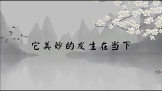 【子归家/易度门】聊天室 | No.2574 它美妙的发生在当下 | 08 关于宁师 | 杨宁