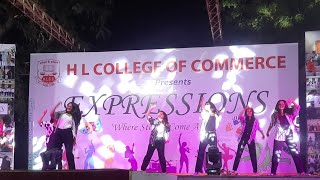 Group Dance Performance | H.L College of Commerce | Winner of Expression 2024