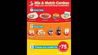 JOLLIBEE MIX AND MATCH