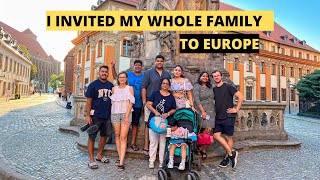 I Invited my whole Family to Poland || A Day in my Life in Europe ||