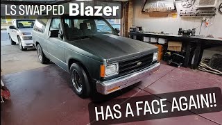 LS Swapped S10 Blazer is looking BEAST!!