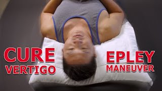 ONE Exercise You Need To Get Rid Of VERTIGO TODAY | Epley's Maneuver Taught By Physical Therapist