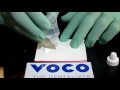 How to mix Voco Meron Glass Ionomer Luting Cement & Its Consistency After Mixing