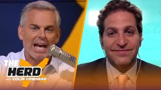 Peter Schrager shares 2021 NFL Mock Draft, talks Justin Fields & Kyle Pitts | NFL | THE HERD