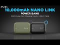 Introducing  the 10,000 mAh Nano Link | Built-in Type C cable for Superfast Charging and Recharging