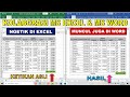 Cara Embed Data Excel ke Dalam Microsoft Word Bisa Mempercepat Pekerjaan