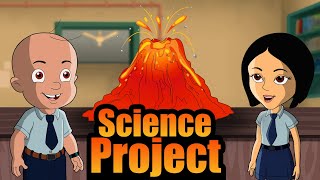 Mighty Raju - Science Project | Hindi Cartoon s in YouTube | Moral Stories for K