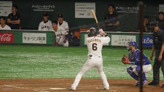 2019.6.2 読売ジャイアンツ 坂本勇人 バッティングフォーム\u0026バッティング（スローモーション）【第19号ツーランホームラン】