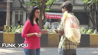 Beggar with iPhone Prank by Funk You (Pranks in India) (English Subtitles)