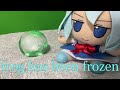 cirno freezes frog touhou fumo