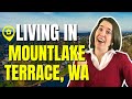 Living in Mountlake Terrace, WA - Neighborhood Drive & Map Tour [North Seattle Suburb]