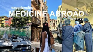 I shadowed doctors in Italy as an English-speaking med student (VLOG)