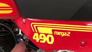 1981 Maico 490 Mega 2 first start after full restoration