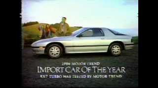 1987 Mazda RX-7 Turbo Commercial