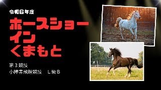 ホースショーインくまもと　第３競技　小障害飛越競技　Ｌ級Ｂ①