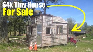 Tiny House for Sale- Only $4k- A MESS- but with potential?