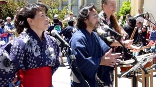 Tanko Bushi by Ensohza Minyoshu at the Buddhist Church of SF Obon Festival