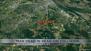 McCracken County man dead in head-on collision