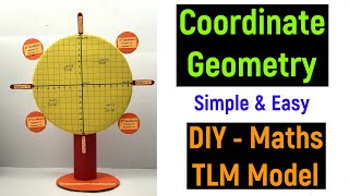 coordinate geometry - coordinate geometry maths tlm model - tlm model - diyas funplay