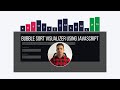bubble sort visualiser web app