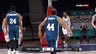 BSL 11. Hafta Özet | Türk Telekom 94-72 Yukatel Merkezefendi Basketbol